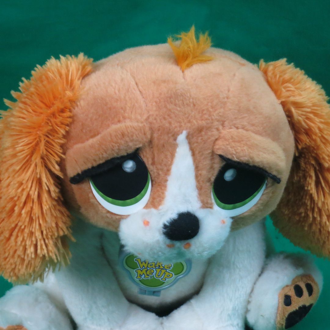 sad dog plush